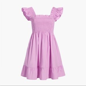 Hill House Lilac Elizabeth Nap Dress with Ruffled Straps
